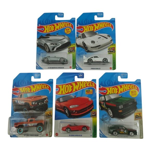 Hot Wheels HW Exotics Baja Blazers 1:64 Scale Diecast Lot Of 5 Mattel NIP - Picture 1 of 12